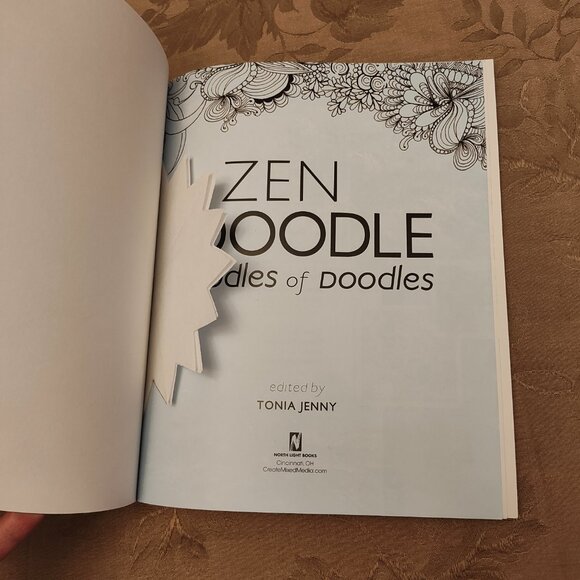 Zen Doodle Oodles of Doodles by Tonia Jenny, Paperback, New Without Tags! - Picture 8 of 9